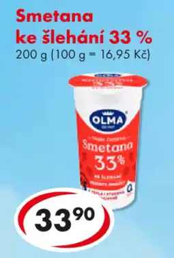 CBA OLMA Smetana ke slehani 33% nabídka