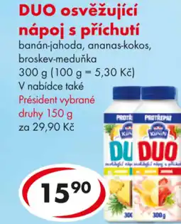 CBA DUO osvěžující nápoj s příchutí nabídka