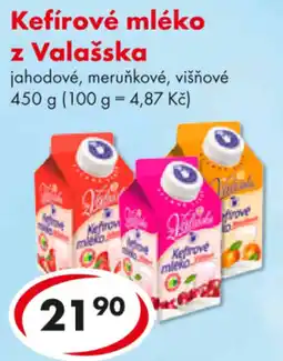 CBA Kefírové mléko z Valašska nabídka