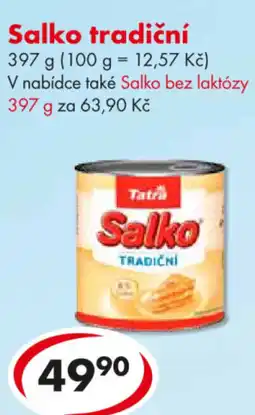 CBA Tatra Salko tradiční nabídka
