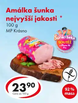 CBA Amálka šunka nejvyšší jakosti nabídka