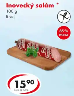 CBA Inovecký salám nabídka