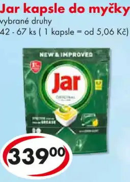 CBA Jar kapsle do myčky nabídka