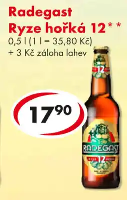 CBA Radegast Ryze hořká 12 nabídka