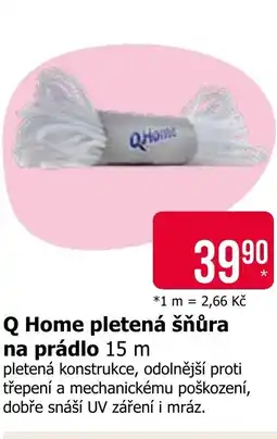 Teta Q Home pletená šňůra na prádlo nabídka