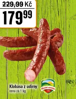 TEMPO Klobása z udírny nabídka