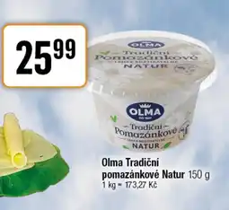 TEMPO OLMA Tradiční pomazánkové Natur nabídka