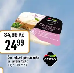 TEMPO GASTRO Česneková pomazánka se sýrem nabídka