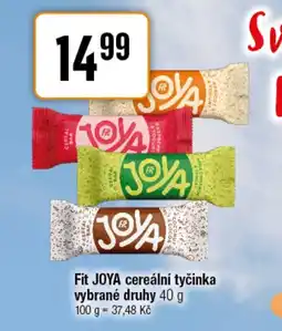 TEMPO Fit JOYA cereální tyčinka nabídka