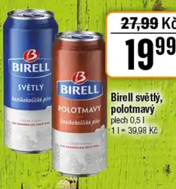 TEMPO Birell světlý, polotmavý nabídka