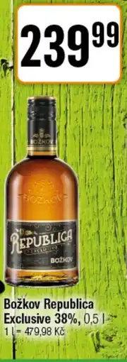TEMPO Božkov Republica Exclusive 38%, nabídka