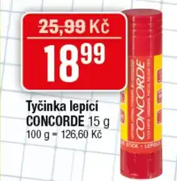 TEMPO CONCORDE Tyčinka lepící nabídka