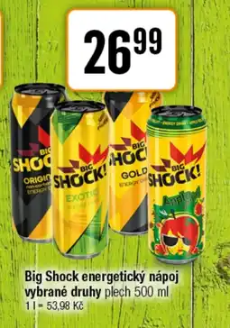 TEMPO Big Shock energetický nápoj nabídka