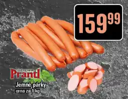 TEMPO Jemné párky nabídka
