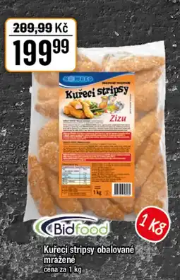 TEMPO Kuřecí stripsy obalované mražené nabídka