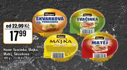 TEMPO Hamé Svačinka, Májka, Matěj, Škvarková nabídka