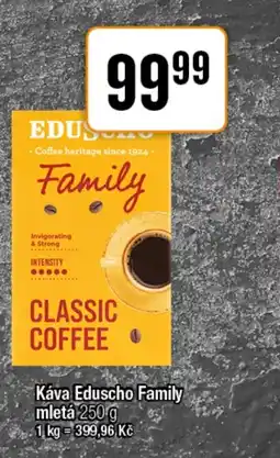 TEMPO Káva Eduscho Family mletá nabídka