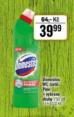 TEMPO Domestos WC čistič Pine nabídka