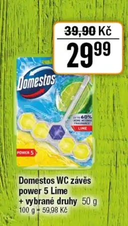 TEMPO Domestos WC závěs power 5 Lime nabídka