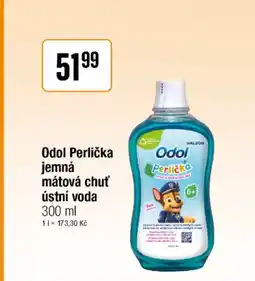 TEMPO Odol Perlička jemná mátová chuť ústní voda nabídka