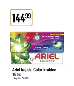 TEMPO ARIEL kapsle Color krabice nabídka