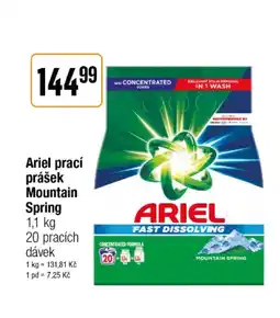 TEMPO ARIEL prací prášek Mountain Spring nabídka