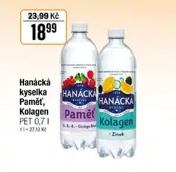 TEMPO Hanácká kyselka Paměť, Kolagen nabídka
