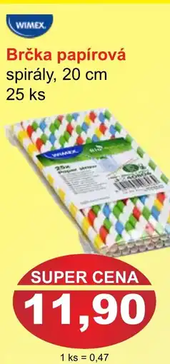 PLUS JIP Brčka papírová nabídka