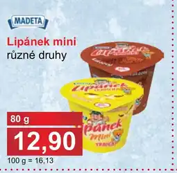 PLUS JIP MADETA Lipánek mini nabídka