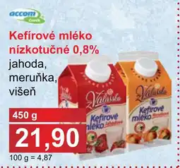 PLUS JIP Kefírové mléko nízkotučné 0,8% nabídka