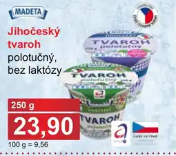 PLUS JIP MADETA Jihočeský tvaroh nabídka