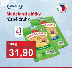 PLUS JIP MADETA Madeland plátky nabídka