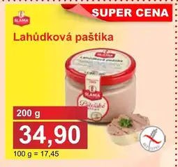 PLUS JIP Lahůdková paštika nabídka