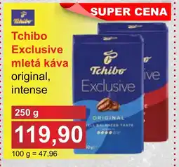 PLUS JIP Tchibo Exclusive mletá káva nabídka