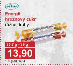 PLUS JIP Energit hroznový cukr nabídka