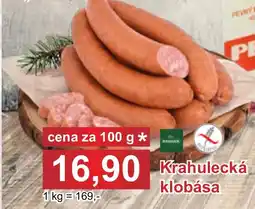 PLUS JIP Krahulecká klobása nabídka