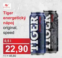PLUS JIP Tiger energetický nápoj nabídka