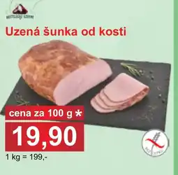 PLUS JIP Uzená šunka od kosti nabídka