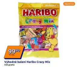 Action Výhodné balení haribo crazy mix nabídka