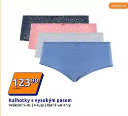 Action Kalhotky s vysokým pasem nabídka