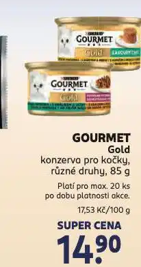 Rossmann Gouemt gold konzerva pro kočky nabídka