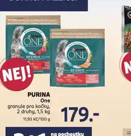Rossmann Purina one granule pro kočky nabídka