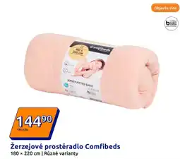 Action Žerzejové prostěradlo comfibeds nabídka