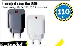 TEDi Napájecí zástrčka USB nabídka