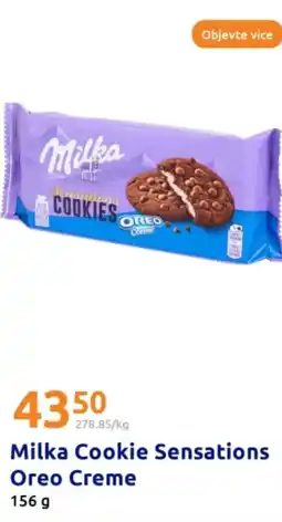 Action MILKA Cookie sensations oreo creme nabídka