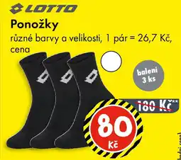 TEDi LOTTO Ponožky nabídka