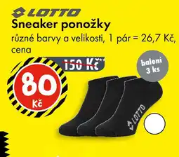 TEDi LOTTO Sneaker ponožky nabídka