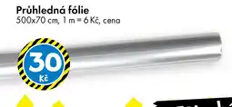 TEDi Průhledná fólie nabídka