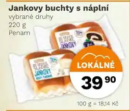 Konzum Penam Jankovy buchty s náplní nabídka