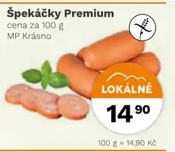 Konzum Špekáčky Premium nabídka